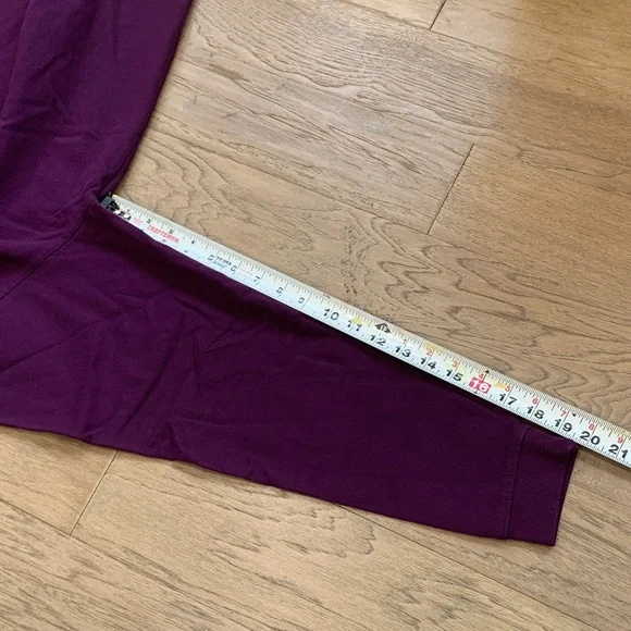 Vintage L.L. Bean Purple Turtleneck Pullover Size Small - Picture 8 of 9